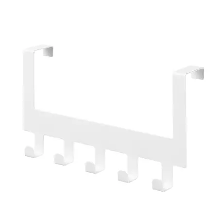 Ovenylinaulakko valkoinen 5 koukkua - Koukut, naulakot ja telineet - 6410416433745 - 1