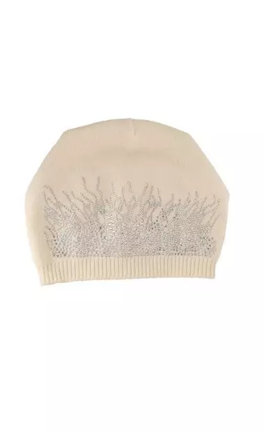 pipo kimallekoristelulla valkoinen - Talvipäähineet - 6410413195325 - 1