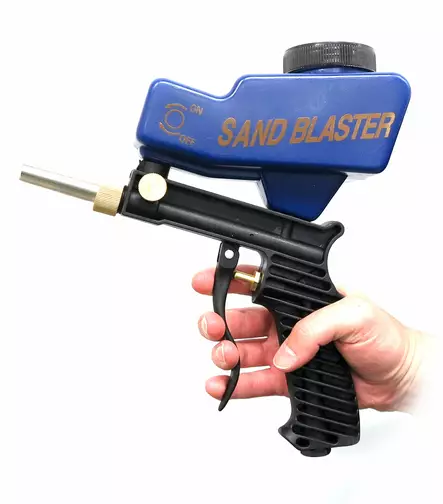 PUHALLUSPISTOOLI PAINEILMA Hiekka,Sooda,tms Paineilmatoiminen puhalluspistooli - Puhalluspistoolit - 6430074691295 - 1