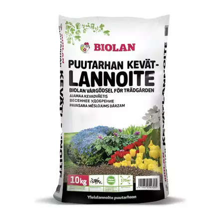 Puutarhan Kevätlannoite 10 kg - PUSSI - Lannoitteet - 6411962054705 - 1