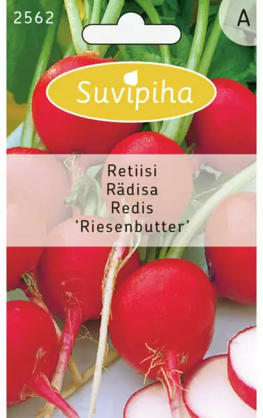 RETIISI 1 PUN. KOOKAS PYÖREÄ - Vihannes, juures & yrttien siemenet - 8711117256205 - 1