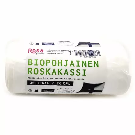 ROSKAKASSI 30L 20kpl 520X600 - Biojätepussit - 6418055064535 - 1