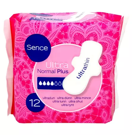 Side 12KPL Normal Sence - Kuukautissiteet - 8718692411555 - 1