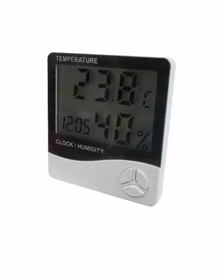 Digitaalinen mittari ulos ja sis=C3=A4lle, n=C3=A4ytt=C3=A4=C3=A4 my=C3=
=B6s kosteuden - Lämpömittarit ja sääasemat - 7316040009105 - 1