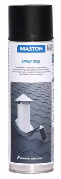 TIIVISTEPINNOITE SPRAY SEAL MUSTA 500ML MASTON - Spraymaalit - 6412490032715 - 1
