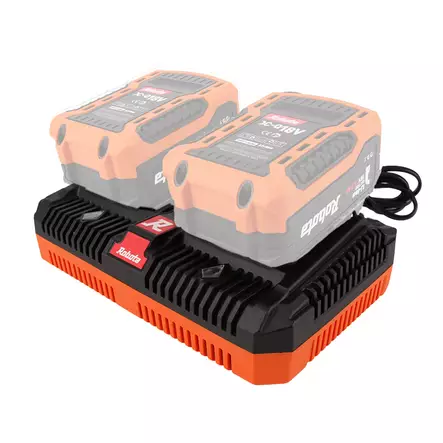 Robota DC-DXH18V kaksoispikalaturi - Työkaluakut ja -laturit - 6438212141015 - 1