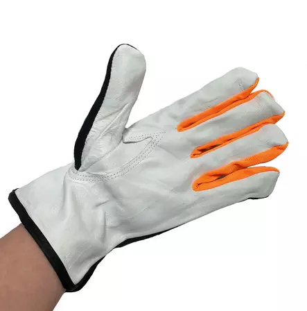 TYÖKÄSINE PUUVILLA/PUKINNAHKA KOKO 11 - Työkäsineet - 7392057038505 - 2