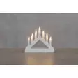 Kynttelikkö 7 haarainen mini 13cm valkoinen - Kyntteliköt - 6410416310565 - 1