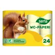 Serla WC-paperi keltainen 24 rll - WC-paperit - 6414300171485 - 1