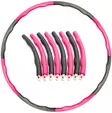 HULAVANNE 1,2KG 95,0cm PINKKI-HARMAA - Sisäliikunta ja jumppaaminen - 6438417042605 - 1