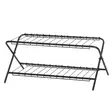Kenkäteline Flip musta 70x40x31 cm - Kenkätelineet - 6410416482545 - 1