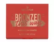 LUOMIVÄRIPALETTI essence BRONZED this way 4,5g - Aurinkopuuterit ja poskipunat - 4059729323705 - 2