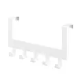 Ovenylinaulakko valkoinen 5 koukkua - Koukut, naulakot ja telineet - 6410416433745 - 1