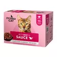 PrimaCat nautaa kastikkeessa 12x85G - Kissanruoat ja herkut - 6438554009035 - 1