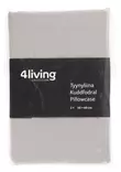 TYYNYLIINA 2 kpl Harmaa 50x60 cm - Pussilakanat, petivaatteet ja tyynyt - 6410413291195 - 2