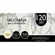 ULKOVALOSARJA LED 120Led Lämmin valkoinen - Valosarjat verkkovirta - 6438159119535 - 1