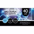 ULKOVALOSARJA LED 40Led Sininen - Valosarjat verkkovirta - 6438159052085 - 1