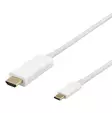 usb-c hdmi-kaapeli kullatut liittimet - Audio- ja videokaapelit - 7333048053145 - 1