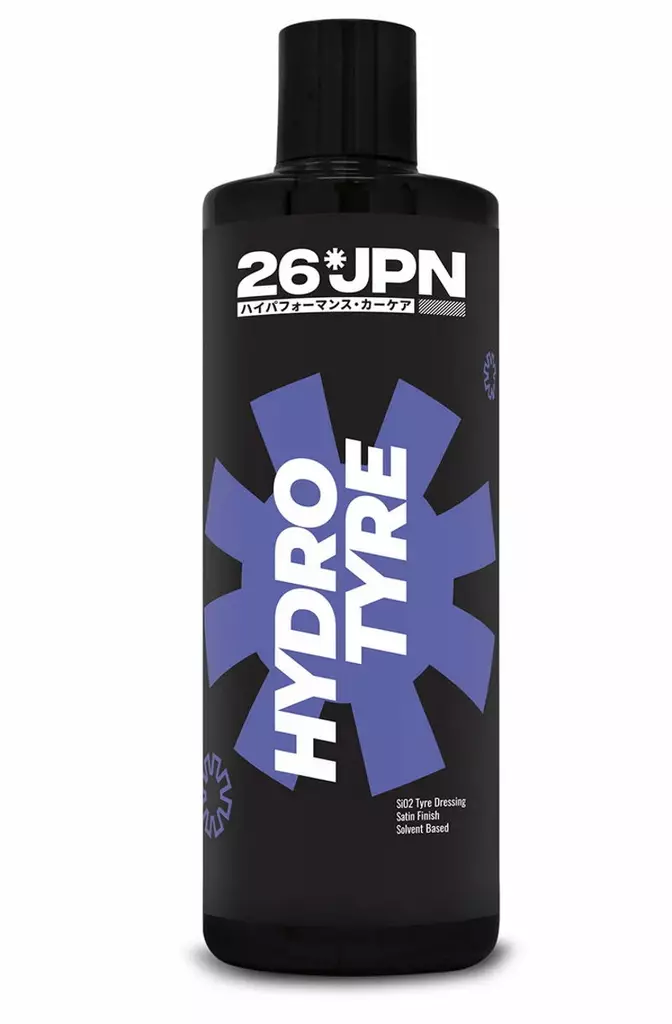 26JPN Hydro Tyre 500 ml rengaskiilloke - Autovahat ja kiillotusaineet - 5060714180165 - 1