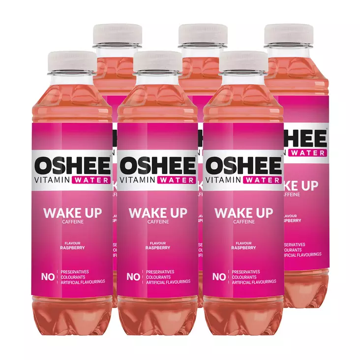 Oshee Wake up vitamiinivesi 0,555L 6kpl - Juomat - 5905868422245 - 1