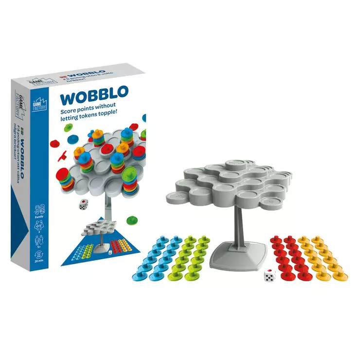 wobbllo matkapeli - Lautapelit ja seurapelit - 5713428018445 - 1