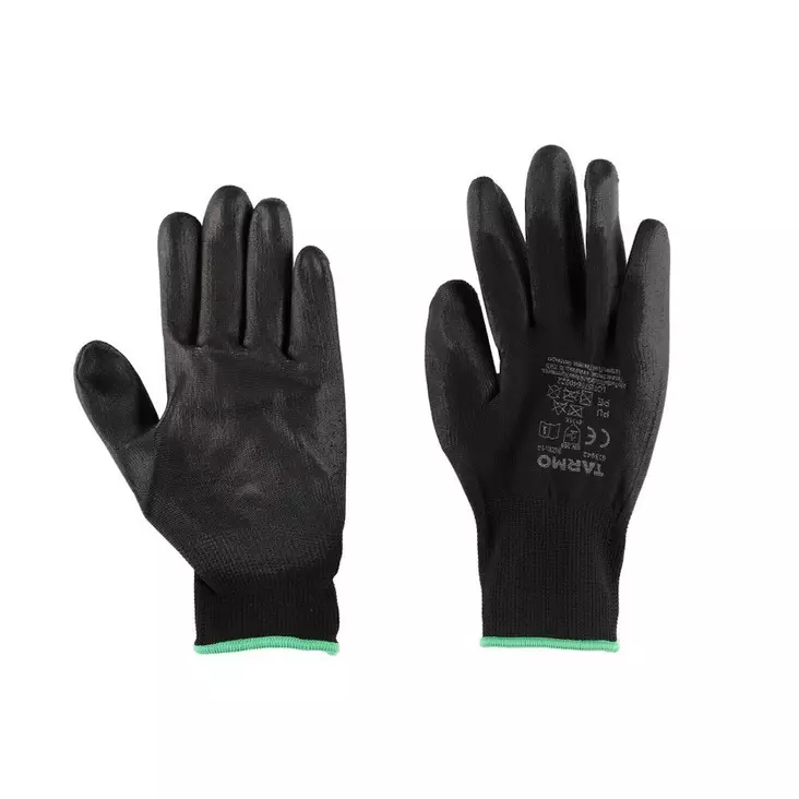 Asentajan käsineet PU 10 paria koko 10 - Työkäsineet - 6410416139425 - 1