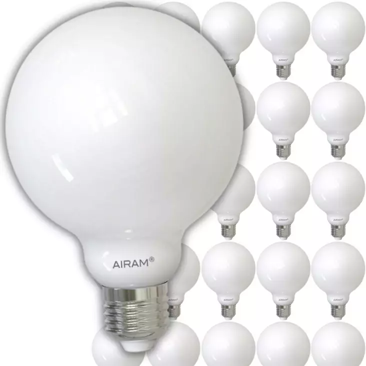 Älylamppu CCT WiFi led-lamppu 20kpl/pkt 7W 2700-6500K E27 806lm 15000h 95x140mm - Lamput E27 kanta - 6435200289735 - 1