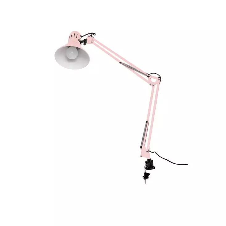 Venla pöytävalaisin E27 vaaleanpunainen Airam - Työpistevalaisimet - 6435200317735 - 1