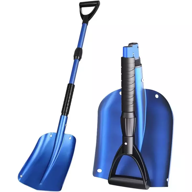 Lumilapio teleskooppivarrella alumiininen - Lumilapiot - 6438168115825 - 1