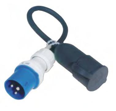 Adapteri Caravan maadoitettu 0,5 m - Jatkojohdot, kaapelikelat ja tarvikkeet - 6438140270795 - 1