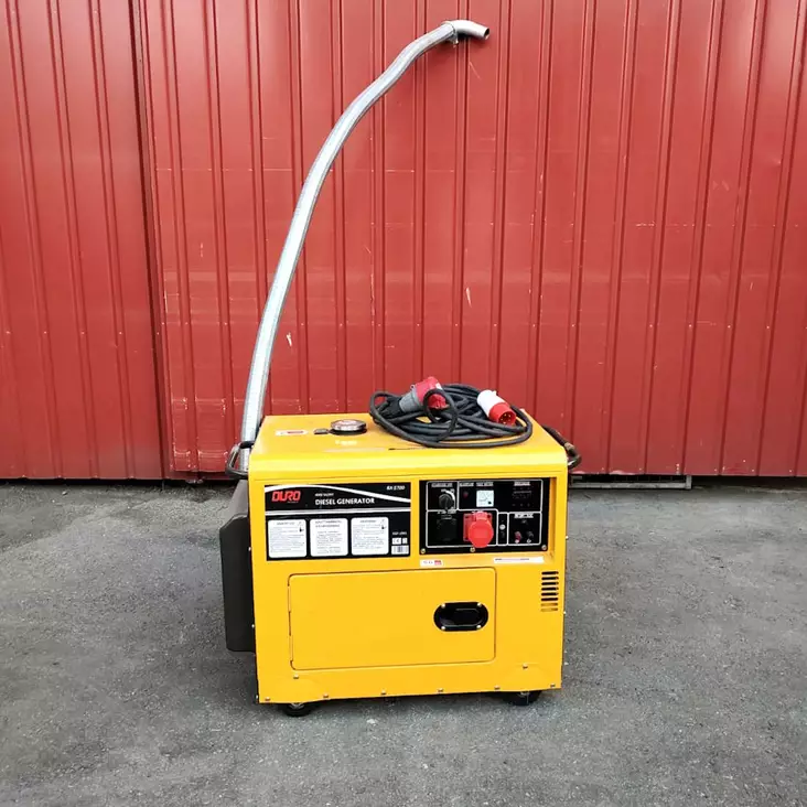 Aggregaatti diesel 5,7kW 400V 3-vaihe DURO esittelykappale - Diesel aggregaatit - 837125 - 1