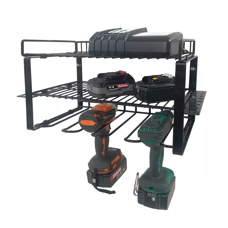 Tukeva seinäteline porakoneille. - Akkuporakoneet - 6438212130255 - 1
