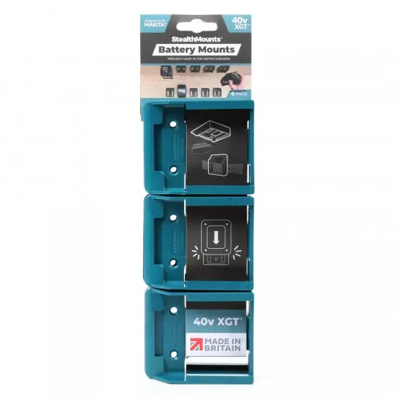 StealthMounts seinäteline 40V akulle. - Työkaluakut ja -laturit - 728488325995 - 1