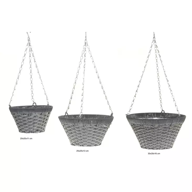 Amppeli 20x20x11cm - Amppelit ja amppelikoukut - 6410412643575 - 1