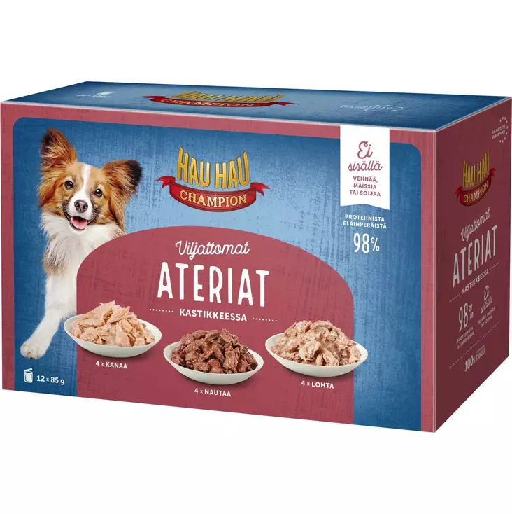 ANNOSATERIAT KASTIKELAJITELMA 12x85G - Koiranruoat ja herkut - 6430069586865 - 1