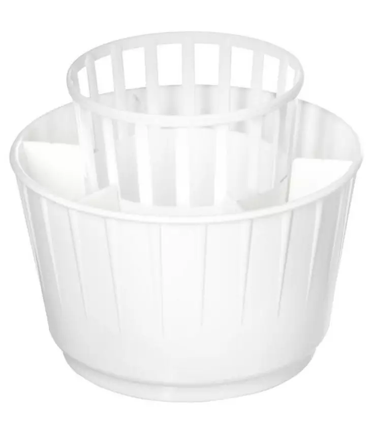 K=C3=A4yt=C3=A4nn=C3=B6llinen py=C3=B6re=C3=A4 aterinteline, jossa use=
ampi lokero ja poistettava sis=C3=A4osa valutusta varten. - Aterimet - 6411760223105 - 1