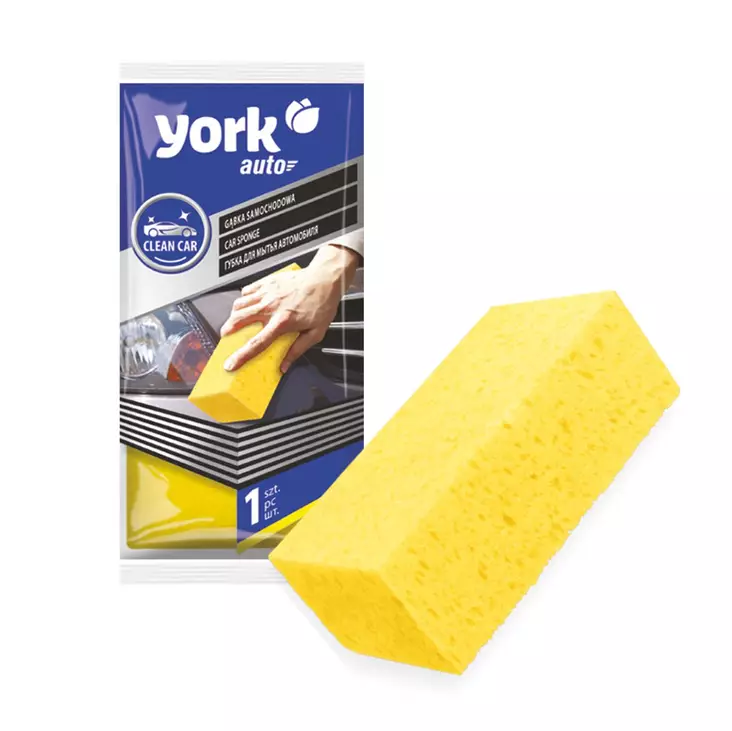 Auton pesusieni 21 x 10 x 6,5 cm - Autonpesuharjat ja -sienet - 5903355079705 - 1