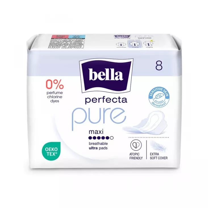 BELLA MAXI ULTRA OHUTTERVEYSSIDE 8 KPL - Kuukautissiteet - 5900516713225 - 1