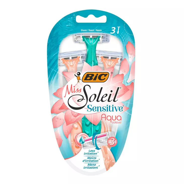 Bic Sensitive 3- pack varsiterä - Karvahöylät ja vaihtoterät - 3086123568365 - 1