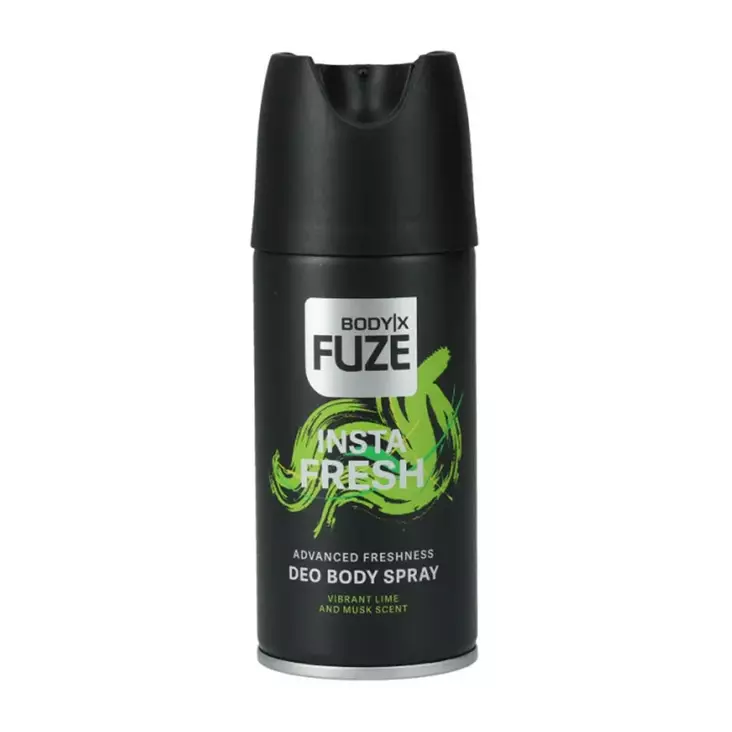 Body-X Fuze Deo Spray 150ml Insta Fresh - Miesten deodorantit - 8721382701805 - 1