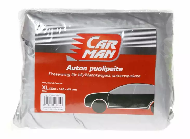 CARMAN AUTON PUOLIPEITE HARMAA M, L ja XL - Auton suojapeitteet - 6410412137555 - 1