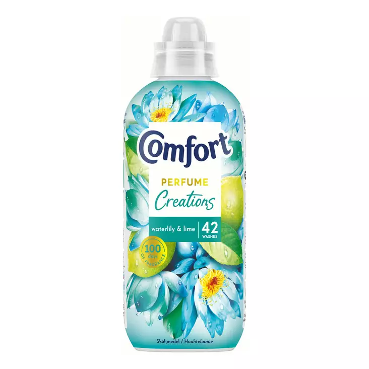 Comfort huuhteluaine Waterlily 762ml - Huuhteluaineet ja pyykkietikat - 8720181638695 - 1