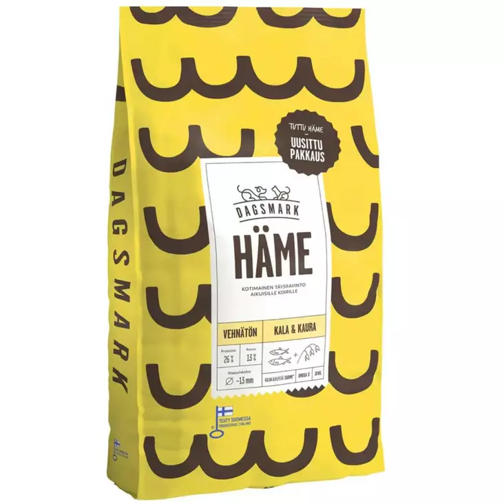 Dagsmark 10Kg Säkki Häme Kala&Kaura - Koiranruoat ja herkut - 6430066380015 - 1