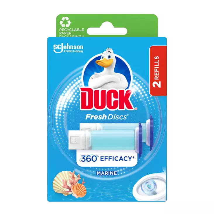 FRESH DISCS TÄYTTÖ 2KPL OCEAN BREEZE - WC-puhdistusaineet - 5000204042245 - 1