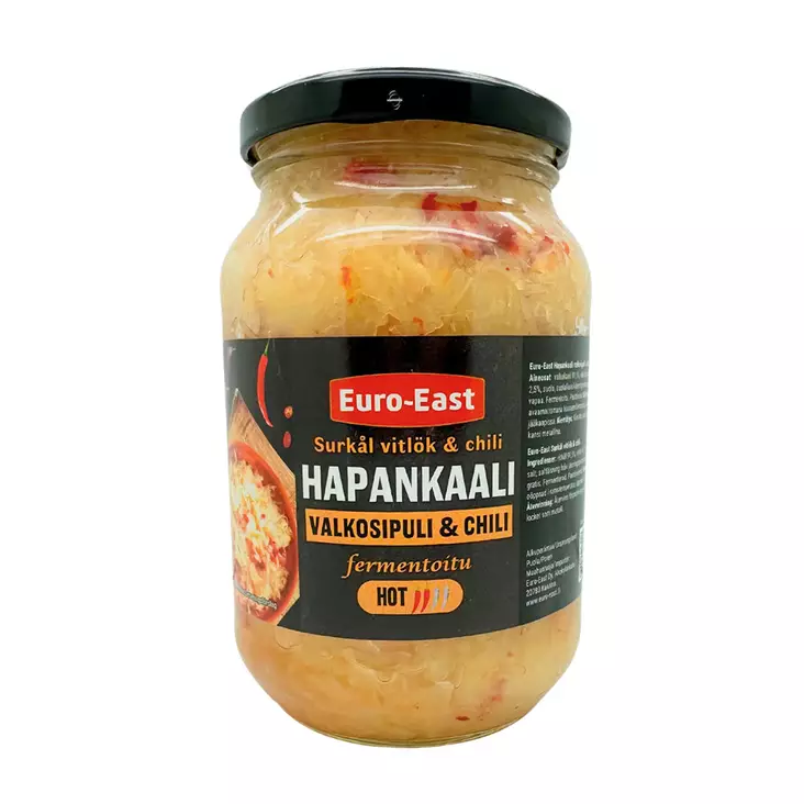 HAPANKAALI 460G Valkosipuli ja Chili - Vihannessäilykkeet - 6430044381935 - 1