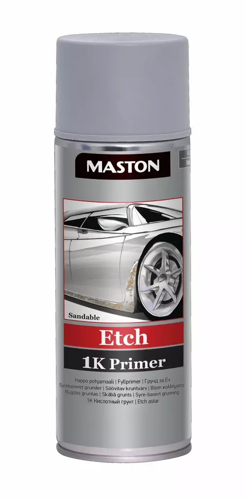 POHJAMAALI HIOTTAVA HARMAA 1 K - Spraymaalit - 6412494005005 - 1