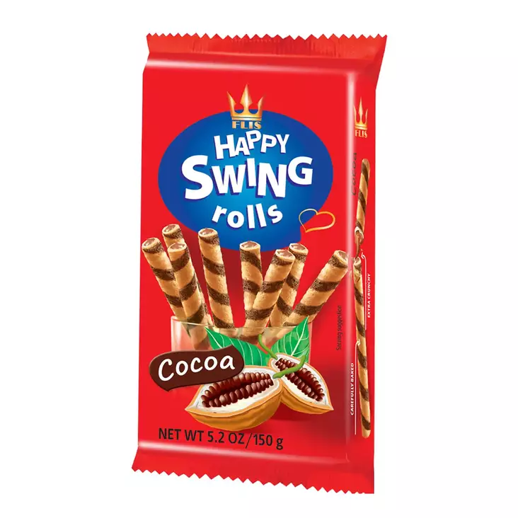 VOHVELIRULLA Kaakao 150g - Leivät, keksit ja leivonnaiset - 5908234805635 - 1