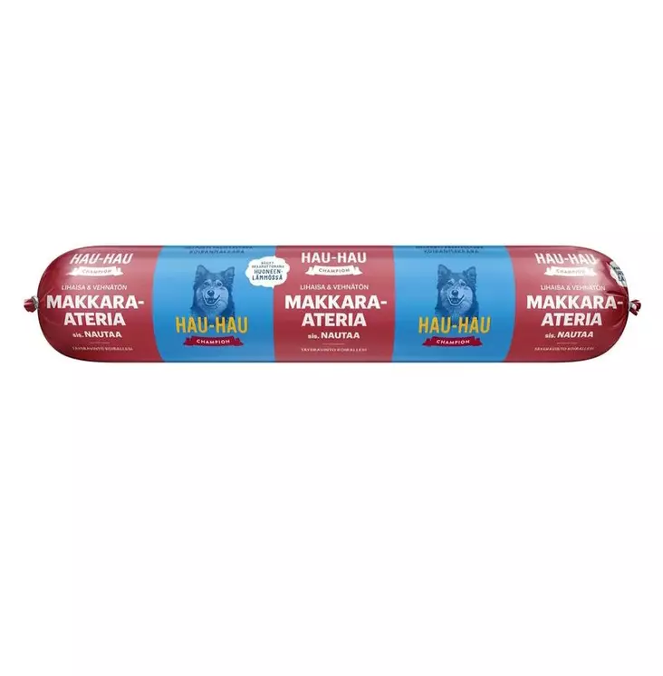 HHC Makkara-ateria siipikarjaa ja lohta 500g - Koiranruoat ja herkut - 6430043028305 - 2