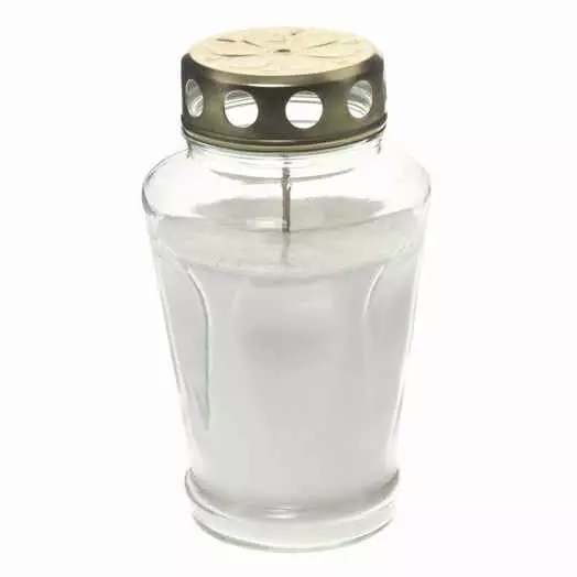 Hautalyhty kulmikas 17 cm - Hautakynttilät - 6410412577085 - 1