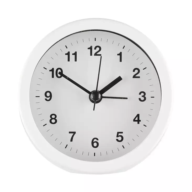 Herätyskello Mattina valkoinen 8,5 cm - Kellot - 6410416281575 - 1